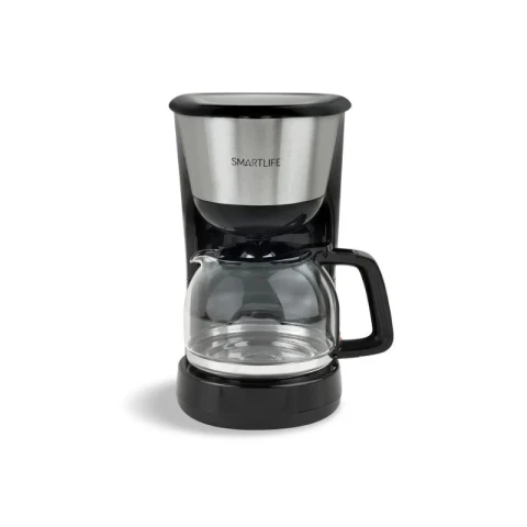 CAFETERA SMARTLIFE 1.25L DE GOTEO CON FILTRO Acero