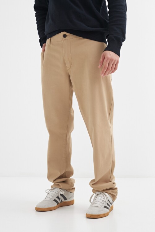 Pantalón recto KHAKI