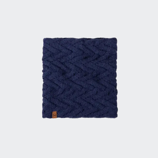 Bufanda Buff Knitted & Fleece Azul