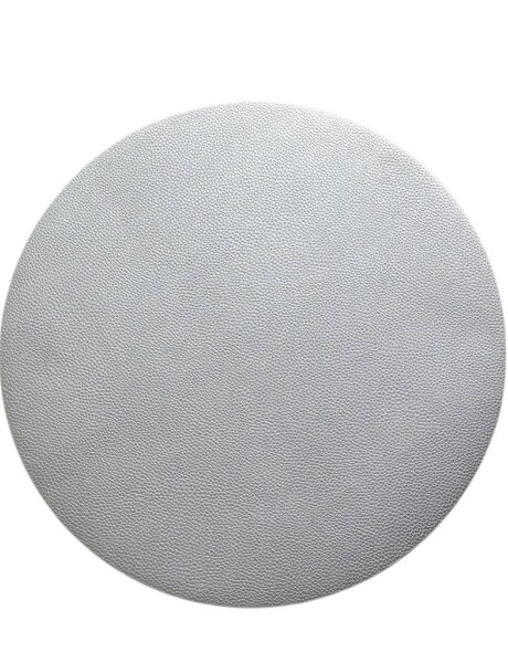 INDIVIDUAL PVC REDONDO COLOR PLATA D38CM INDIVIDUAL PVC REDONDO COLOR PLATA D38CM