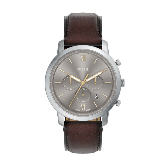 Reloj FOSSIL NEUTRA Cuero Marron Esfera 44mm 0