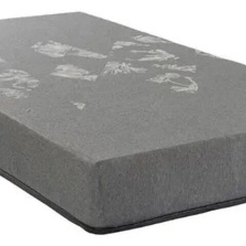 Colchón 1 Plaza Espuma Alta Densidad 19 Cm 120 Kg Kappesberg Gris 1