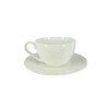 taza de te blanca con plato 280 ml taza de te blanca con plato 280 ml
