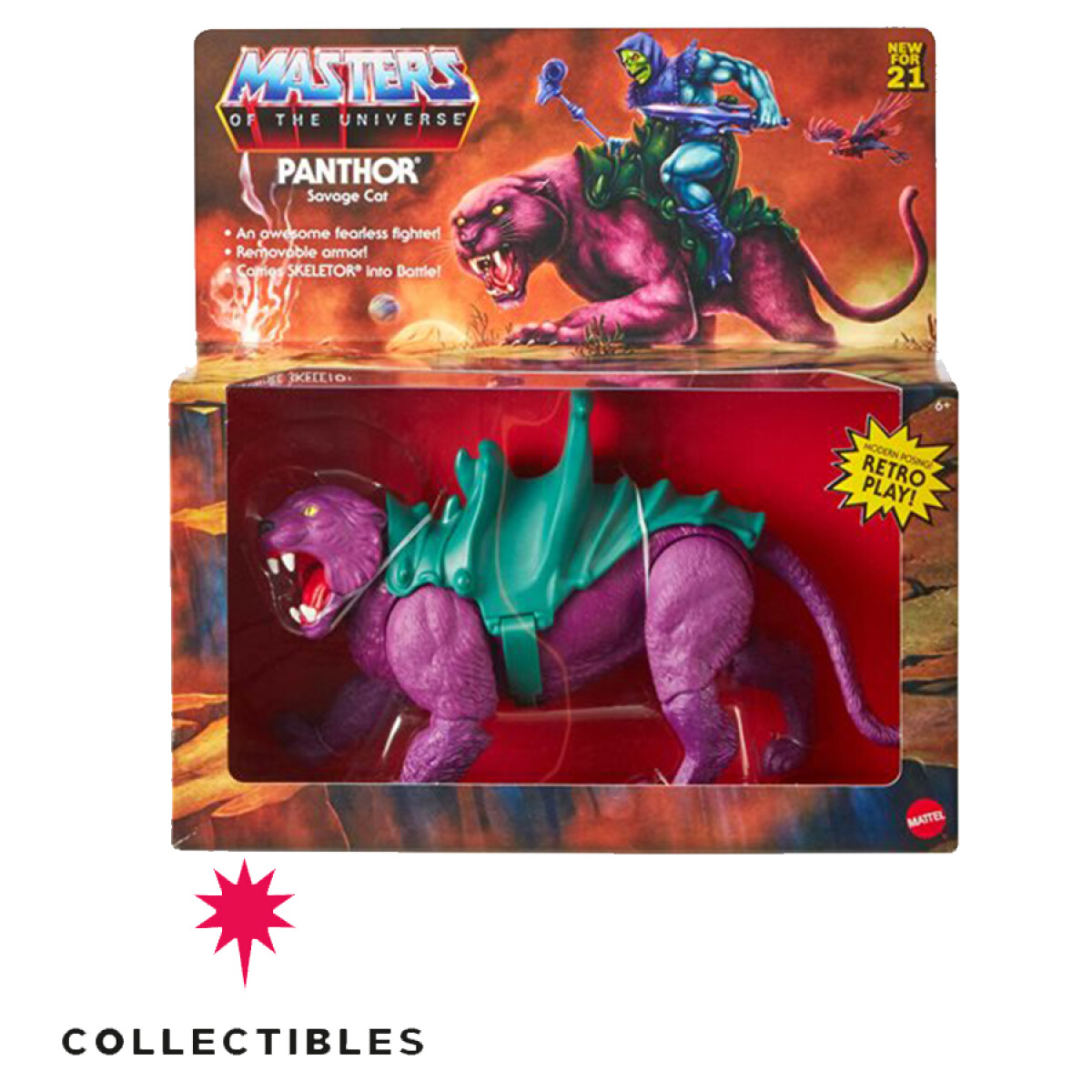 MASTERS OF THE UNIVERSE! ORIGINS BEASTS PANTHOR 