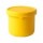 Contenedor Recipiente de Alimentos 250Ml c/ Tapa en Silicona Amarillo