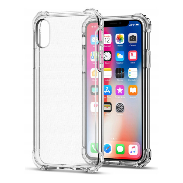 Carcasa Celular Funda Protector Case Tpu Transparente iPhone X/XS Carcasa Celular Funda Protector Case Tpu Transparente iPhone X/XS