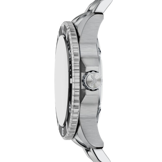Reloj EMPORIO ARMANI WORLD EXPLORER Acero Plateado Esfera 42mm 0
