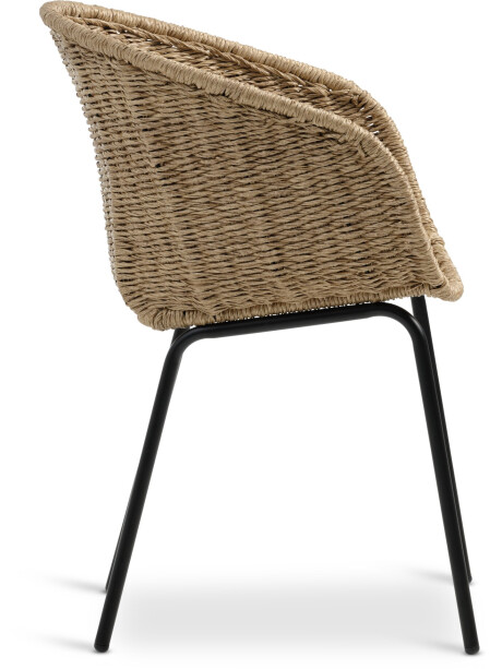 Silla de jardín TUERNE natural Silla de jardín TUERNE natural