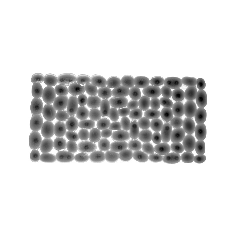 Alfombra de baño antideslizante con ventosas Amalfi 60x45cm Gris