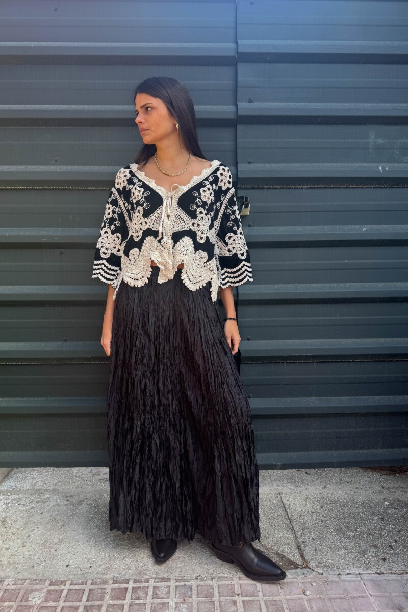 Falda Aliki NEGRO