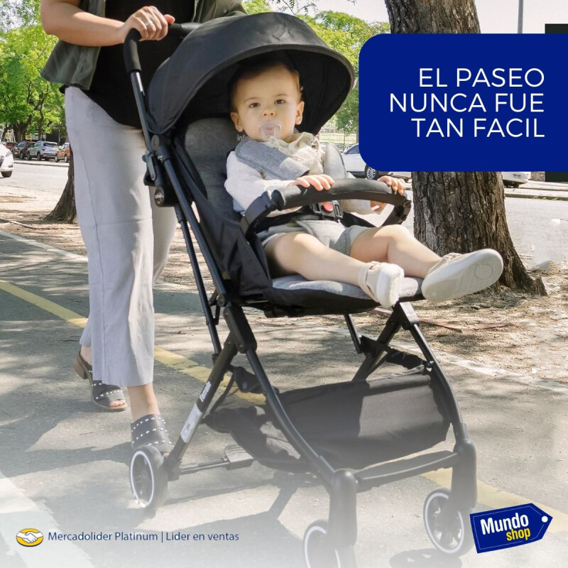 Coche Paragüitas Plegable 3 Posiciones Para Bebe Carriola Azul
