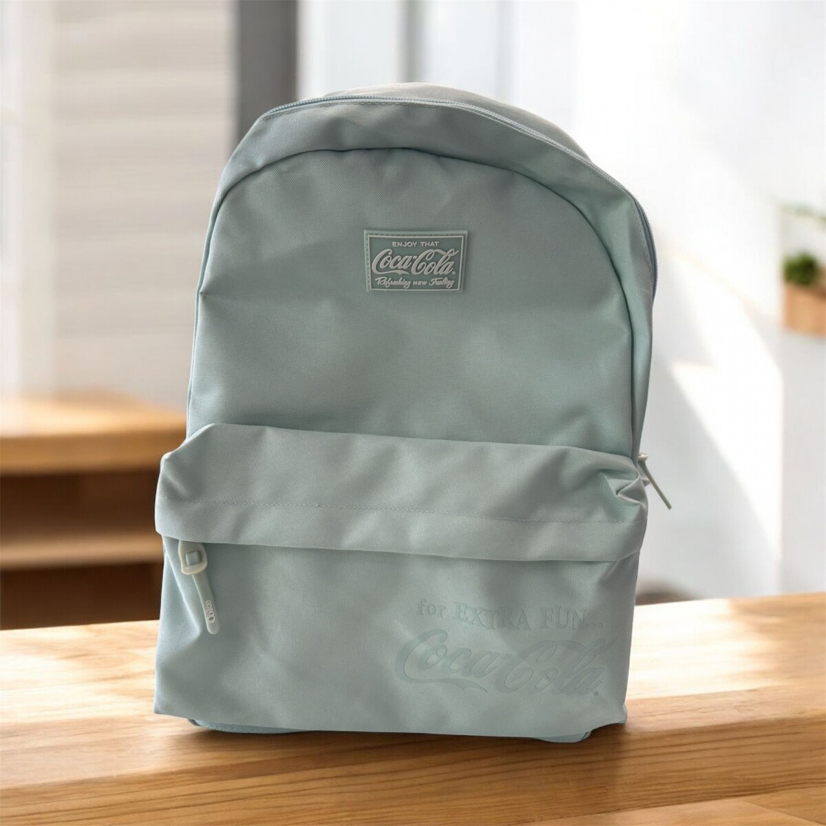 Mochila Coca Cola - Celeste 