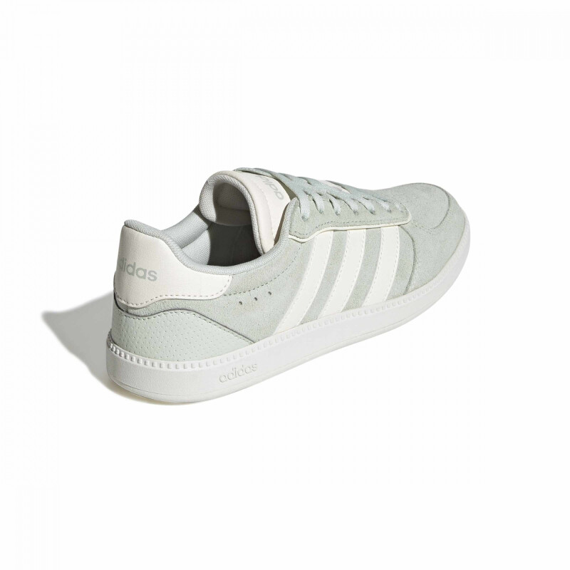 Championes Adidas BREAKNET SLEEK Mujer KK2221 Verde Claro-blanco
