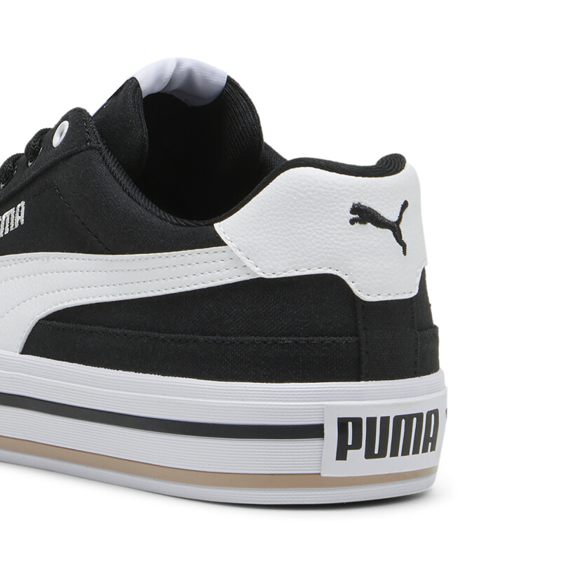 Championes Puma Court Classic Vulc de Hombre - 396353 03 Negro-blanco