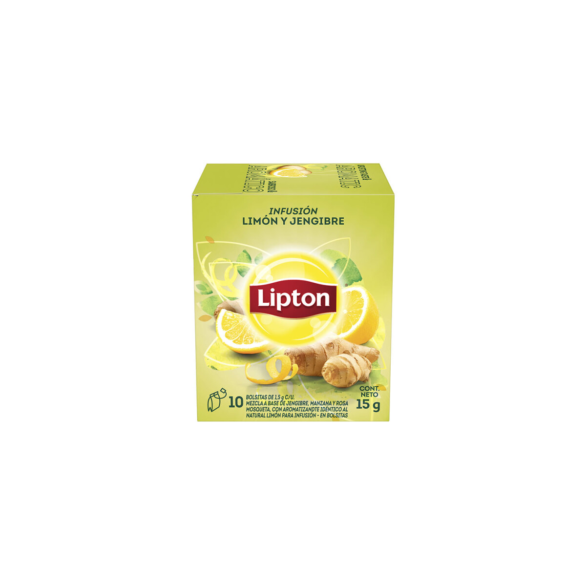 TE LIPTON LIMON Y JENGIBRE x 10 sob 
