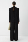 PANTALON ANCHO Negro
