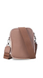 PHONE BAG GIONA MAUVE ROSA PALO Y METALIZADO