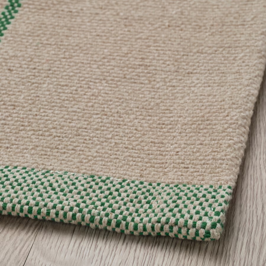 Alfombra Líneas Verdes 130x190CM Alfombra Líneas Verdes 130x190CM