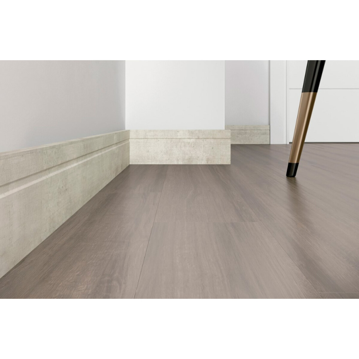 Zocalo Nro.21-gran Eleg Acqua Resist Concreto 2.40ml.eucafloor 