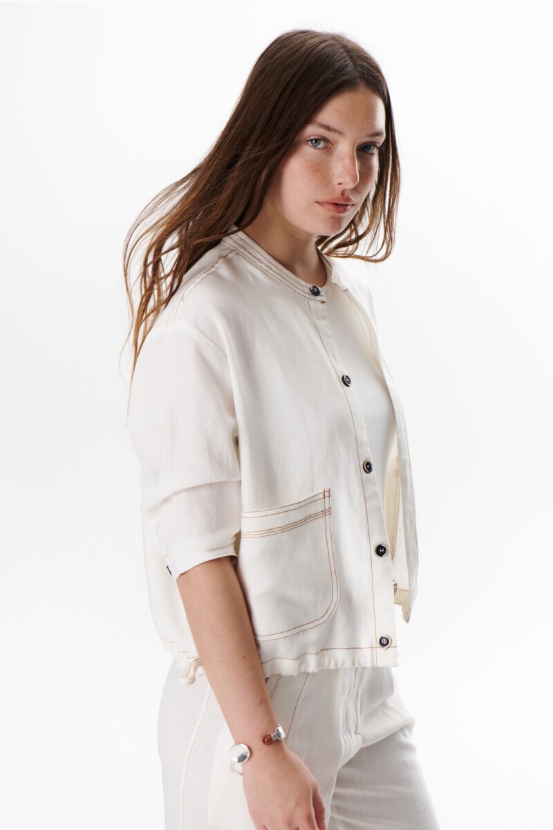 CHAQUETA LINO SOHO NATURAL