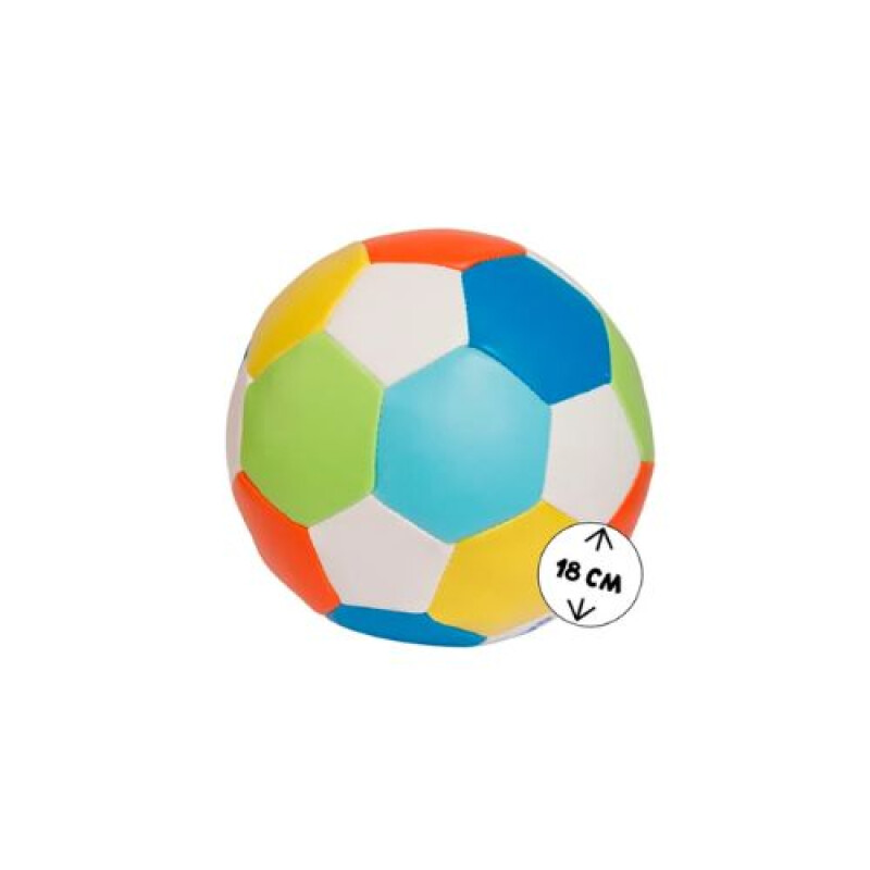 Pelota de fútbol soft Alldoro 18 cm multicolor Pelota De Fútbol Soft Alldoro 18 Cm Multicolor