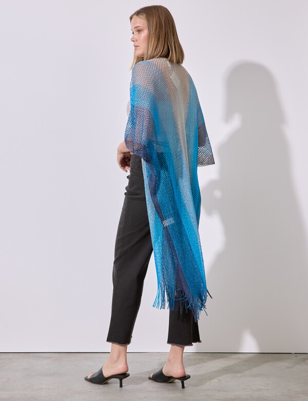 Kimono Shine MULTI/AZUL