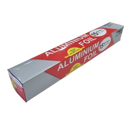 Rollo papel de aluminio x 15 m Rollo papel de aluminio x 15 m