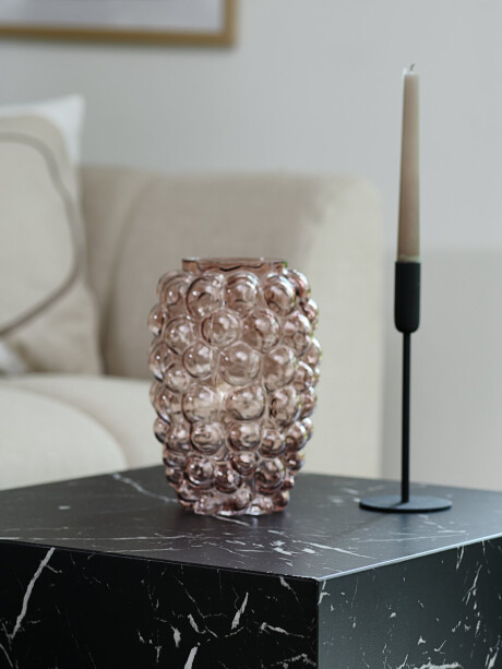 Jarrón CASPER Ø17xA24cm rosa Jarrón CASPER Ø17xA24cm rosa