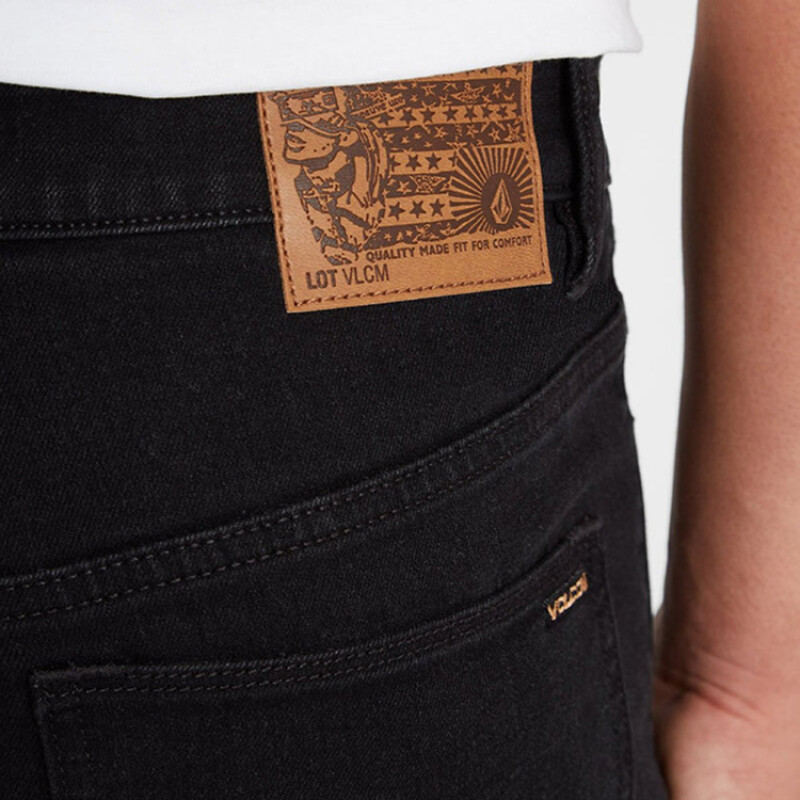 Pantalon Volcom ABG SOLVER DENIM - Negro Pantalon Volcom ABG SOLVER DENIM - Negro