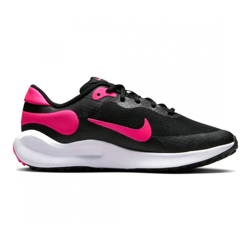 Championes Nike Revolution 7 de Niños - FB7689-002 Negro-fucsia