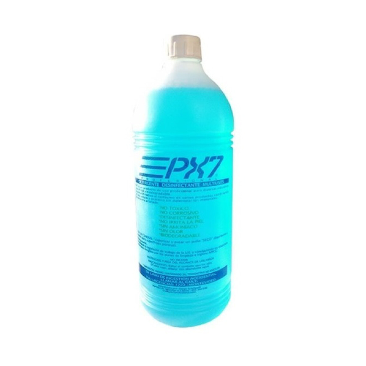 LIMPIADOR DESINFECTANTE CONCENTRADO PX7 AZUL 1LT - N/a 