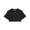 Puma Fit Move Mesh Crop Tee - Mujer Black