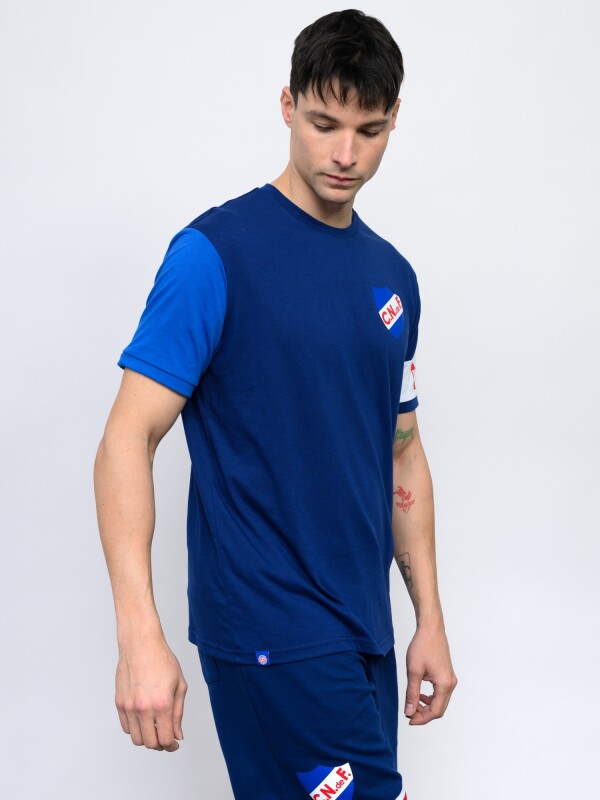 T-SHIRT MYRO Licencias Hombre Azul Marino