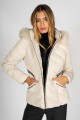 Campera Drip Blanco