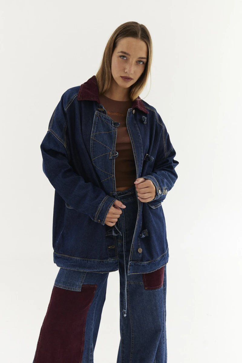 Campera Knot azul s/m