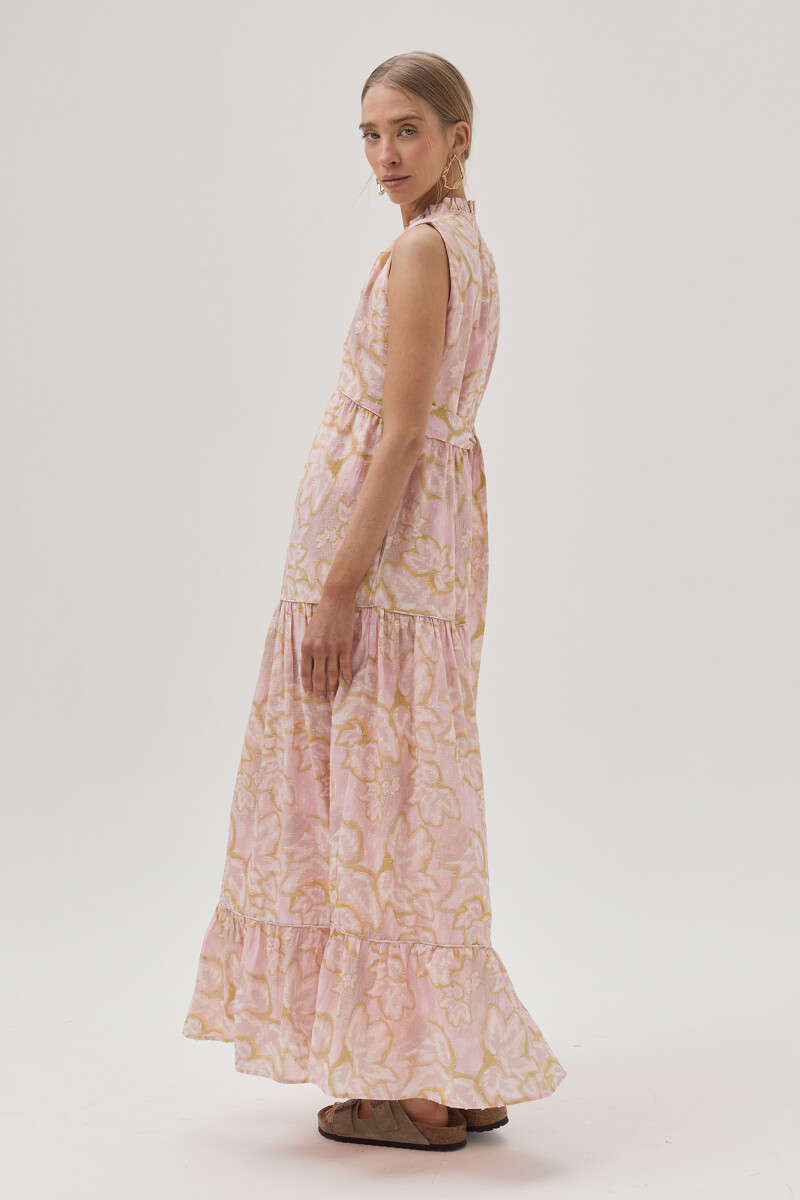 Vestido Gardenia Rosa Claro