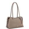 Darika Shoulder Satchel Dark Mushroom