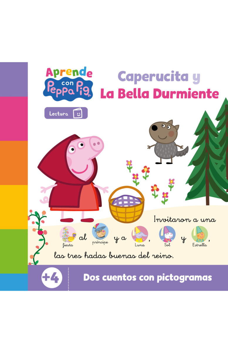 APRENDE CON PEPPA PIG. CAPERUCITA Y LA BELLA DURMIENTE 