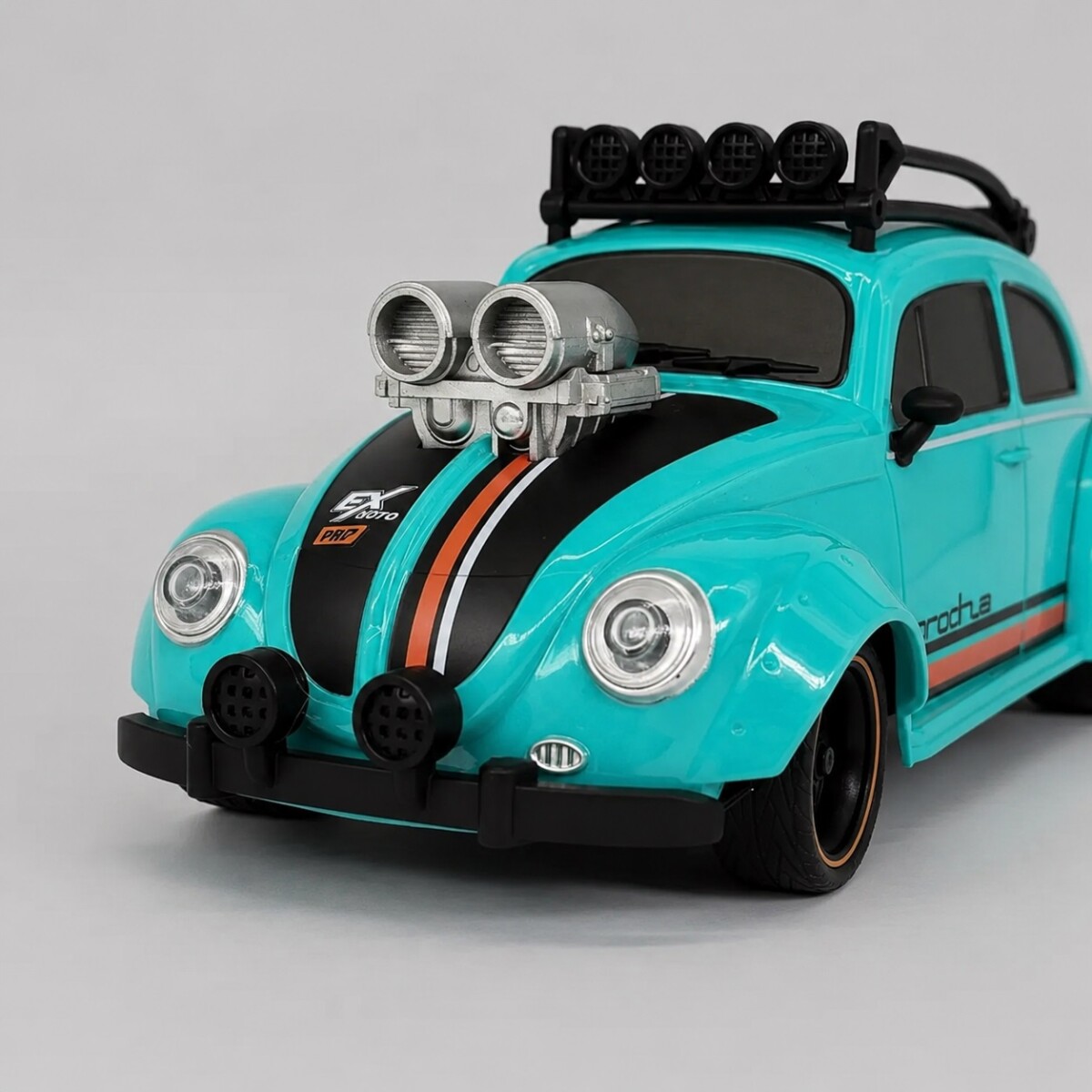 Auto A Control Remoto Volkswagen Beetle Escarabajo - VERDE 