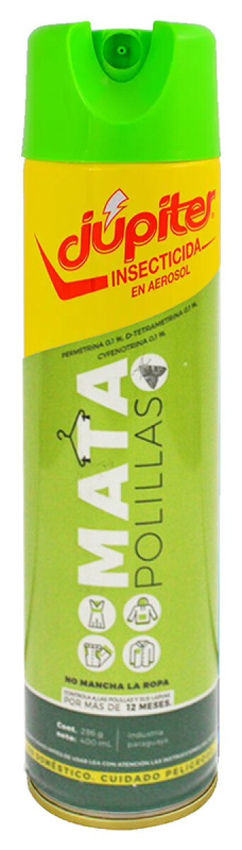 INSECTICIDA JUPITER AEROSOL MATAPOLILLAS 400 ML 