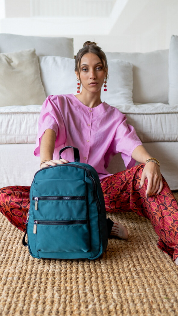 MOCHILA MELILLA PETRÓLEO