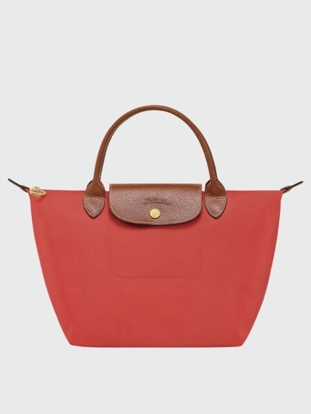 Longchamp - Le Pliage Original Bolso con Asa Superior S Tomate