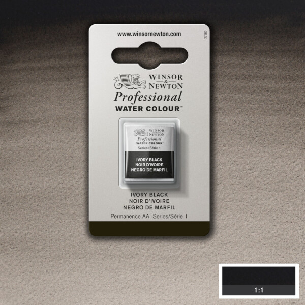 Acuarela profesiona Half Pan - Winsor & Newton Tonos Grises