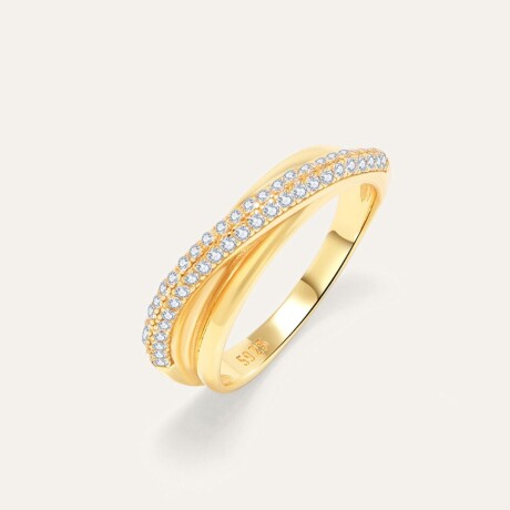 Anillo Layla - Plata y Baño de Oro Anillo Layla - Plata y Baño de Oro