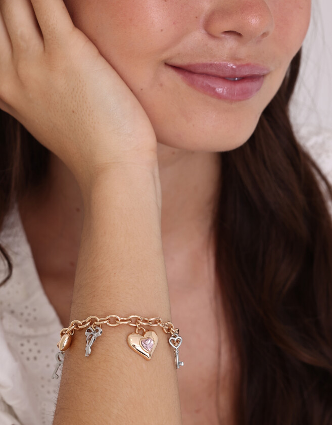 Pulseras Flexibles Multi dijes Pulsera Flexible Multidijes - Dorado