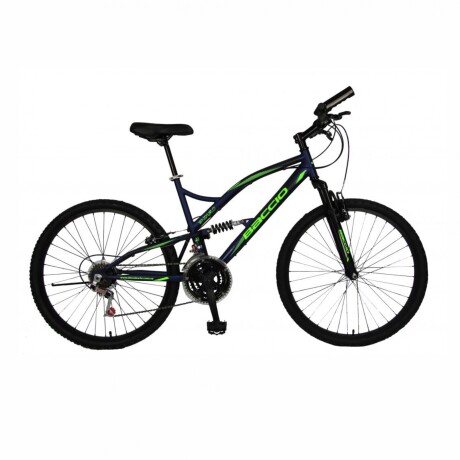 BICICLETA BACCIO ENDURO ROD. 26 GRIS/VERDE