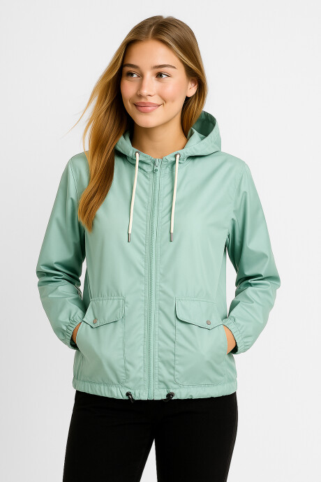 Campera Ammannu Celeste Claro