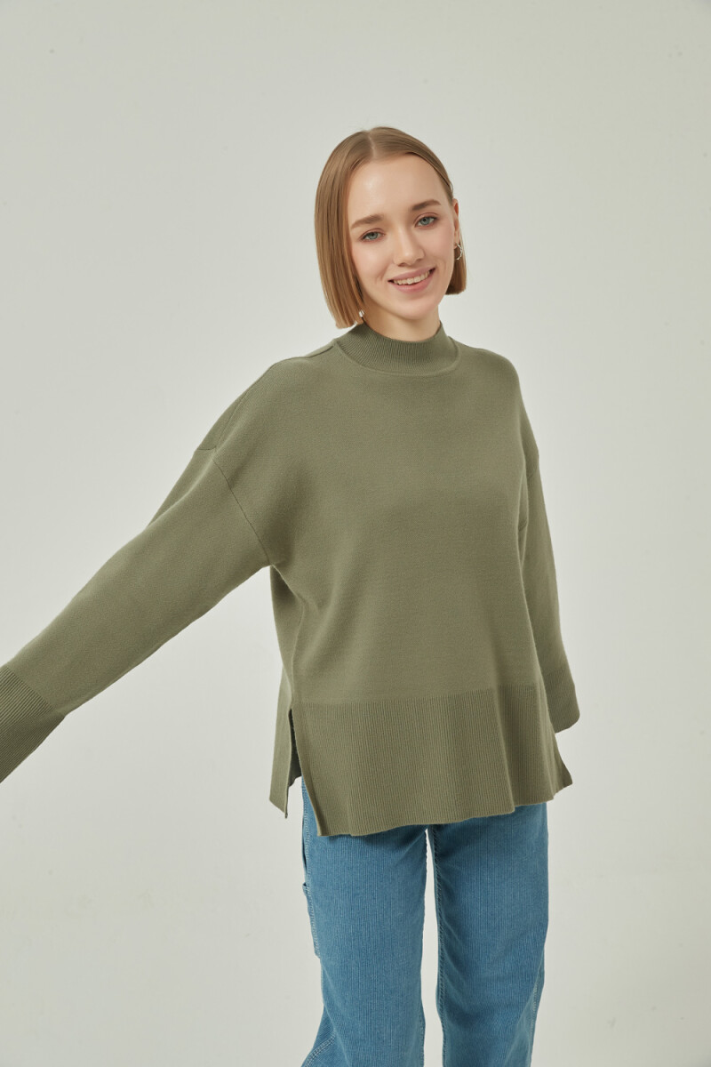 Sweater Anvard - Verde Seco 