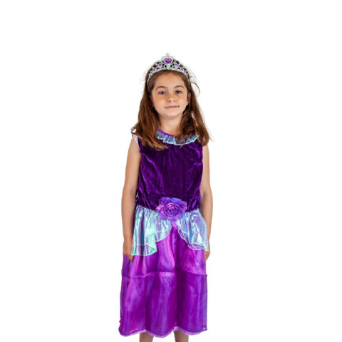 Disfraz infantil de Princesa - Talles S, M, L Unica