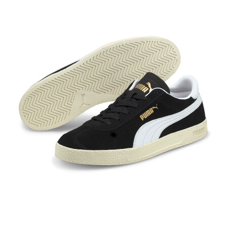 Championes Puma Club Black & White